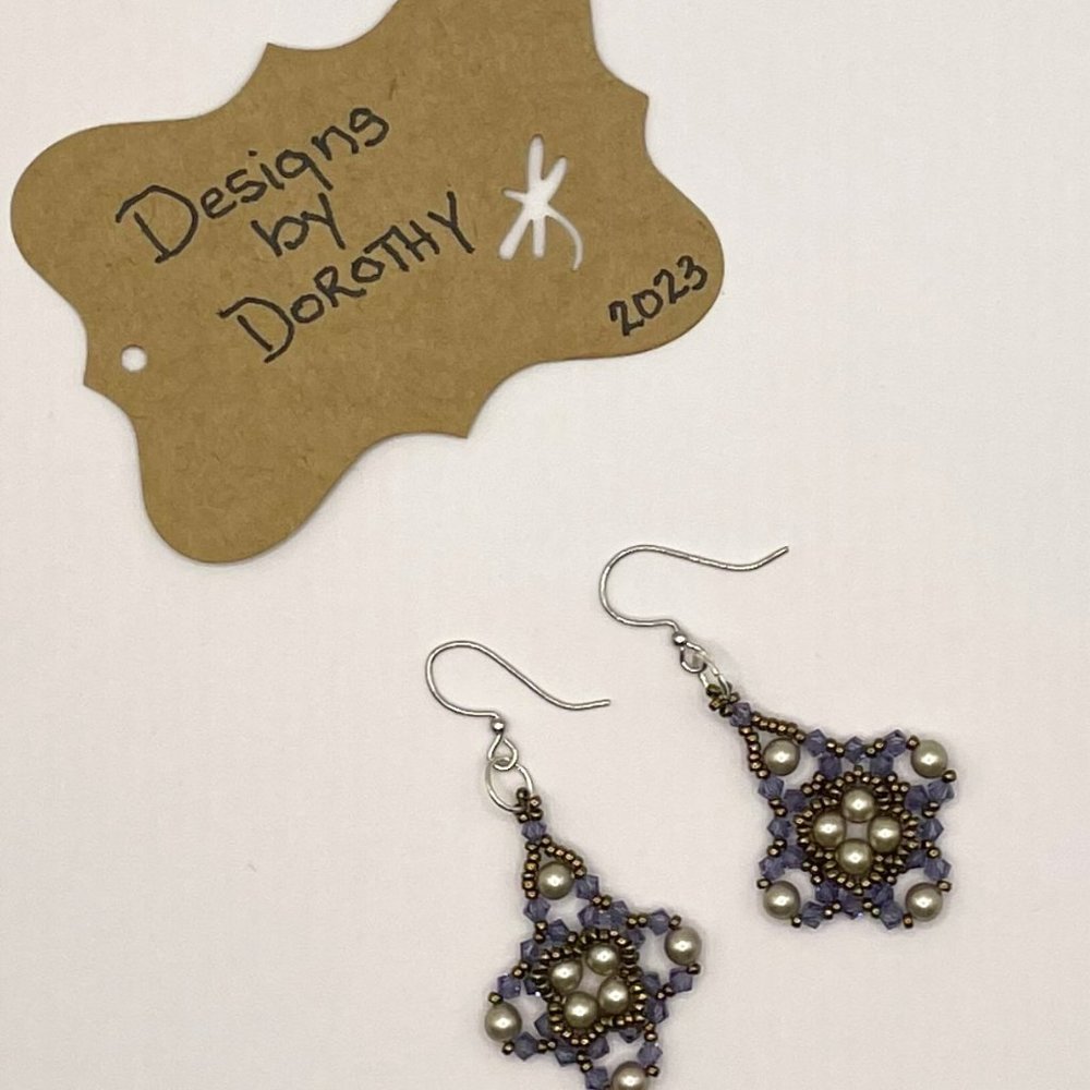 Miyuki Seed Bead Earrings
